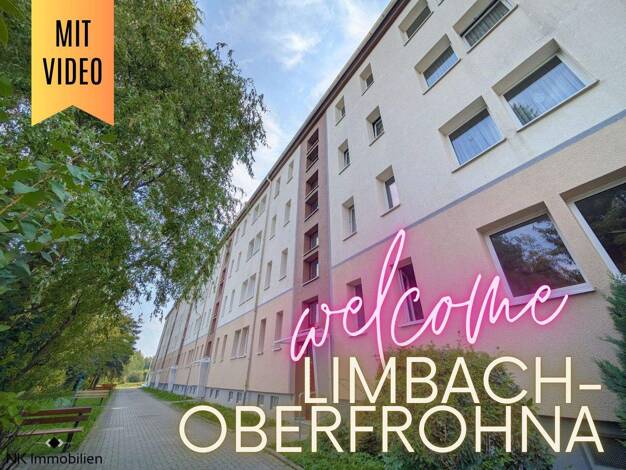 Wohnung zur Miete 420 € 3 Zimmer 60 m² 1. Geschoss Am Hohen Hain 6b Limbach-Oberfrohna 09212