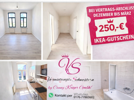 Wohnung zur Miete 440 € 3 Zimmer 73 m² 3. Geschoss frei ab sofort Gießerstraße 38 Sonnenberg Chemnitz 09130