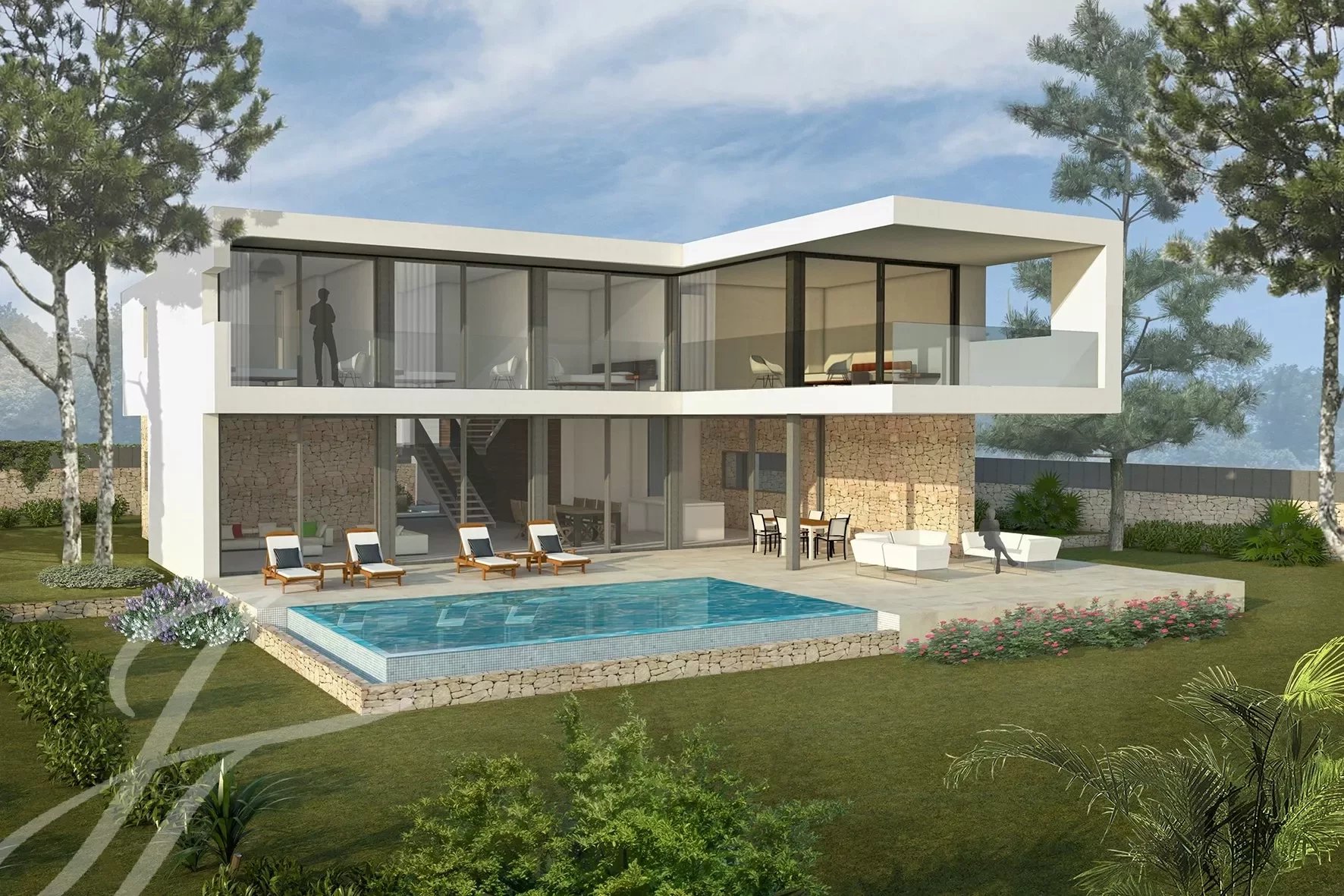 Villa zum Kauf provisionsfrei 2.950.000 € 6 Zimmer 385 m²<br/>Wohnfläche 1.100 m²<br/>Grundstück Cala Vinyes 07181