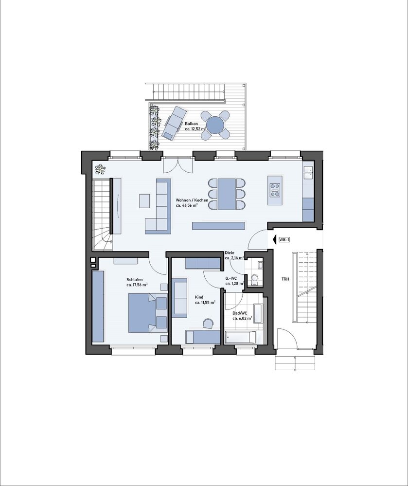 Wohnung zum Kauf 690.000 € 4 Zimmer 131,5 m²<br/>Wohnfläche EG<br/>Geschoss Hörn Aachen 52074