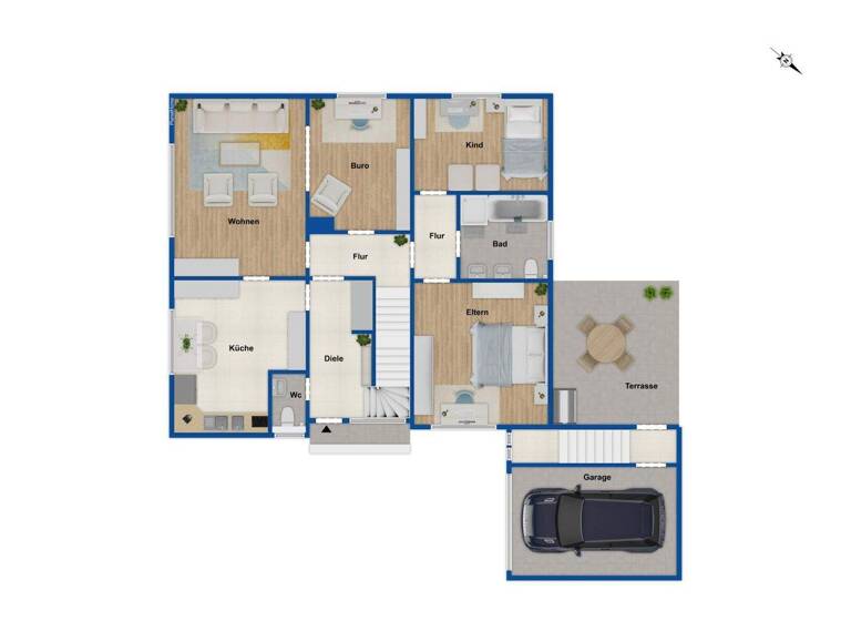 Einfamilienhaus zum Kauf 399.000 € 6 Zimmer 179 m² 718 m² Grundstück Steinbeck Recke 49509