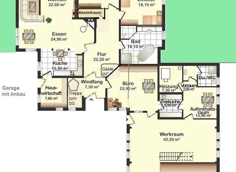 Einfamilienhaus zum Kauf 689.000 € 5 Zimmer 220 m² 1.376 m² Grundstück frei ab sofort Wremer Straße 186 Wremen Wurster Nordseeküste 27639