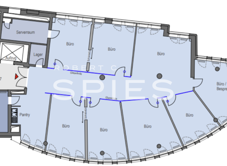 Bürofläche zur Miete provisionsfrei 25 € 292 m² Bürofläche teilbar ab 292 m² Neustadt Hamburg 20459