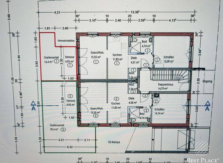 Wohnung zum Kauf 546.000 € 2 Zimmer 56,1 m² EG Schleißheimer Straße 437 Feldmoching-Hasenbergl München 80935