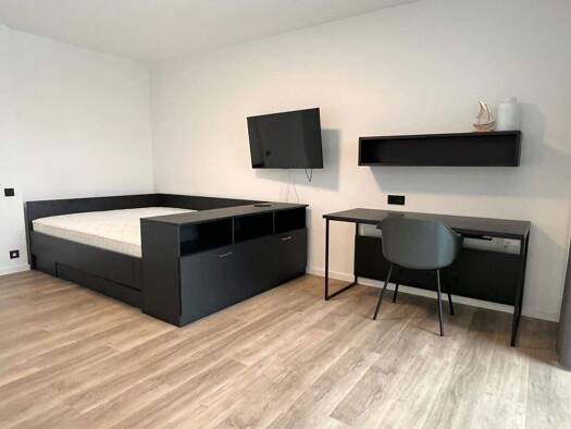 Studio zur Miete 1.003 € 1 Zimmer 36,2 m² 5. Geschoss frei ab sofort Billhorner Kanalstraße 49 Rothenburgsort Hamburg 20539