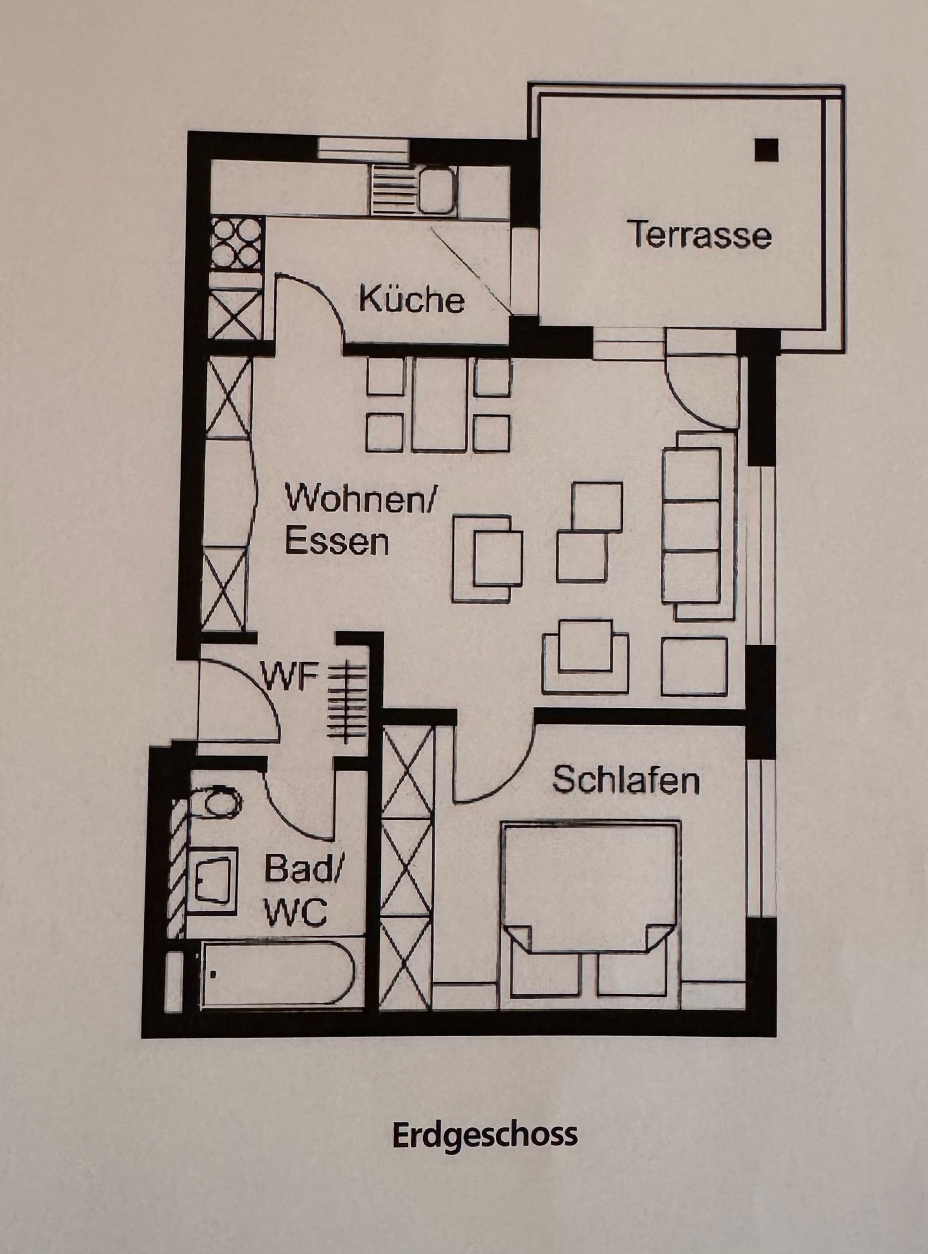 Wohnung zum Kauf provisionsfrei 199.000 € 2 Zimmer 48 m²<br/>Wohnfläche EG<br/>Geschoss ab sofort<br/>Verfügbarkeit Eislingen Eislingen/Fils 73054