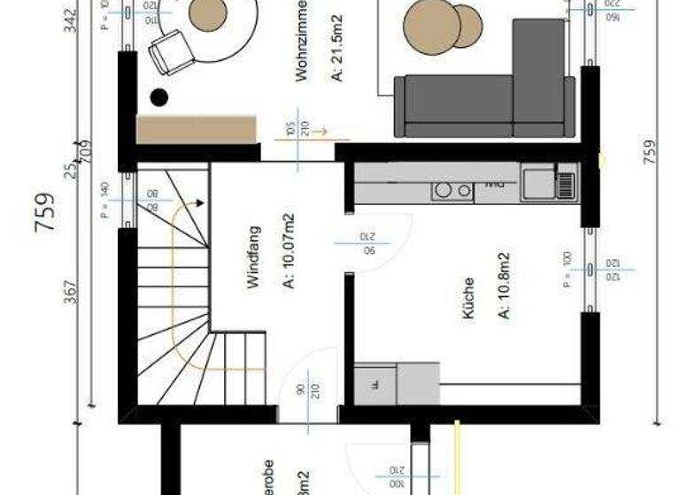 Doppelhaushälfte zur Miete 4 Zimmer 105,6 m² 412 m² Grundstück Zell am See 5700