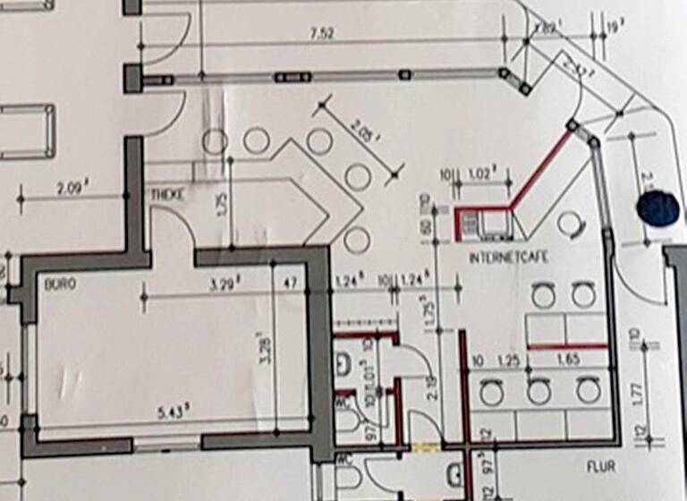 Restaurant zur Miete 900 € 65 m² Gastrofläche Schotten 63679