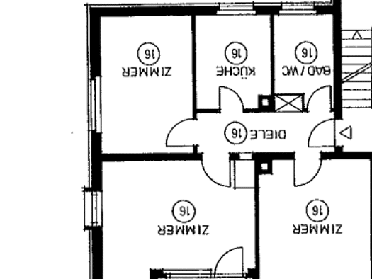 Wohnung zur Miete 900 € 3 Zimmer 63 m² Geschoss 1/3 frei ab 01.11.2026 Weingarten 88250