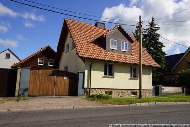 Einfamilienhaus zum Kauf 349.000 € 3 Zimmer 101,2 m² 600 m² Grundstück Kühnhäuser Straße 6 Mittelhausen Erfurt / OT Mittelhausen 99095