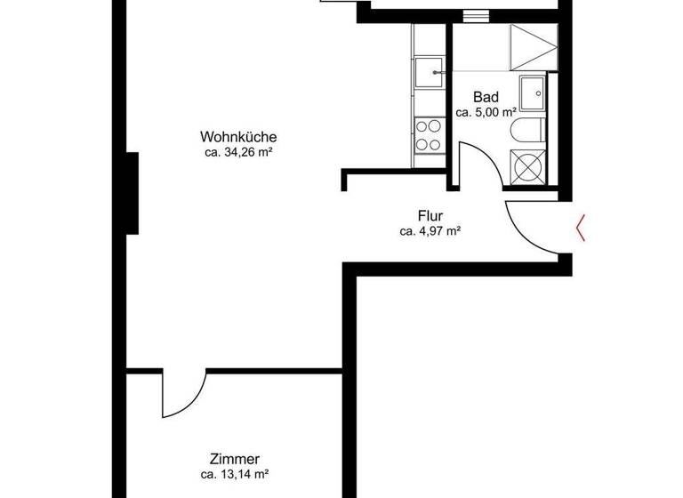 Wohnung zum Kauf 295.000 € 2 Zimmer 61 m² Grünau Berlin 12527