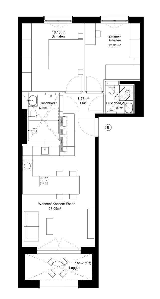 Wohnung zum Kauf 1.280.000 € 3 Zimmer 79,1 m²<br/>Wohnfläche EG<br/>Geschoss Obere Au München / Au-Haidhausen 81541