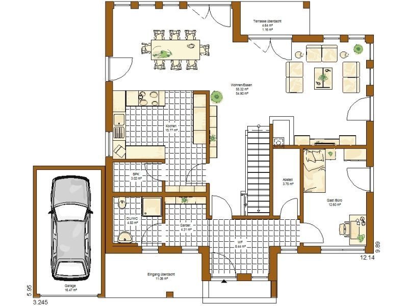 Einfamilienhaus zum Kauf 1.315.559 € 5 Zimmer 222 m²<br/>Wohnfläche 2.453 m²<br/>Grundstück Schwarzenbach Homburg 66424