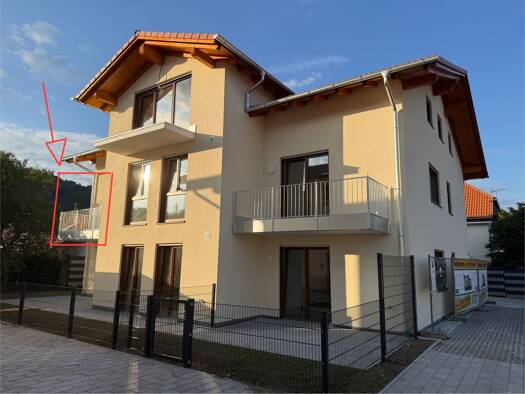 Wohnung zur Miete - Erstbezug 950 € 2 Zimmer 60 m² Geschoss 1/2 frei ab 01.10.2025 Schongauer Straße 114 Peißenberg 82380