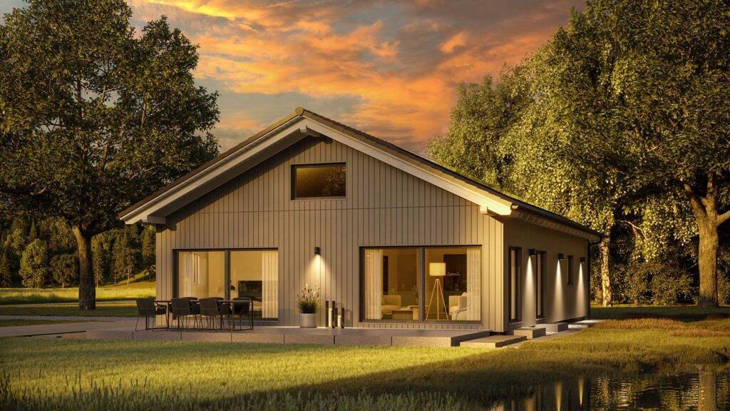 Bungalow zum Kauf provisionsfrei 371.381 € 4 Zimmer 125 m² 1.250 m² Grundstück Eichenau Großenlüder 36137