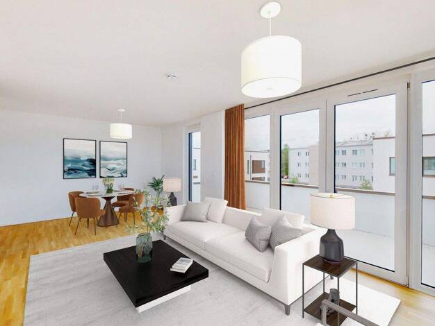 Penthouse zur Miete - Erstbezug 1.459 € 3 Zimmer 108,1 m² 1. Geschoss Anemonenweg 49 Basdorf Wandlitz 16348