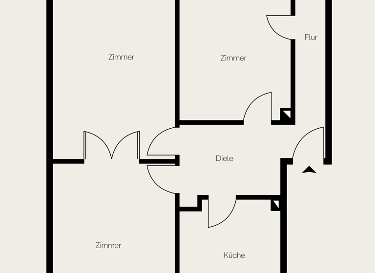 Wohnung zur Miete 1.880 € 3 Zimmer 95 m² 3. Geschoss frei ab sofort Neuenheim Heidelberg 69120