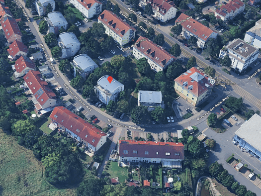 Wohnung zum Kauf als Kapitalanlage geeignet 135.000 € 2 Zimmer 51,4 m² Mies-van-der-Rohe-Weg 6 Krämpfervorstadt Erfurt 99085