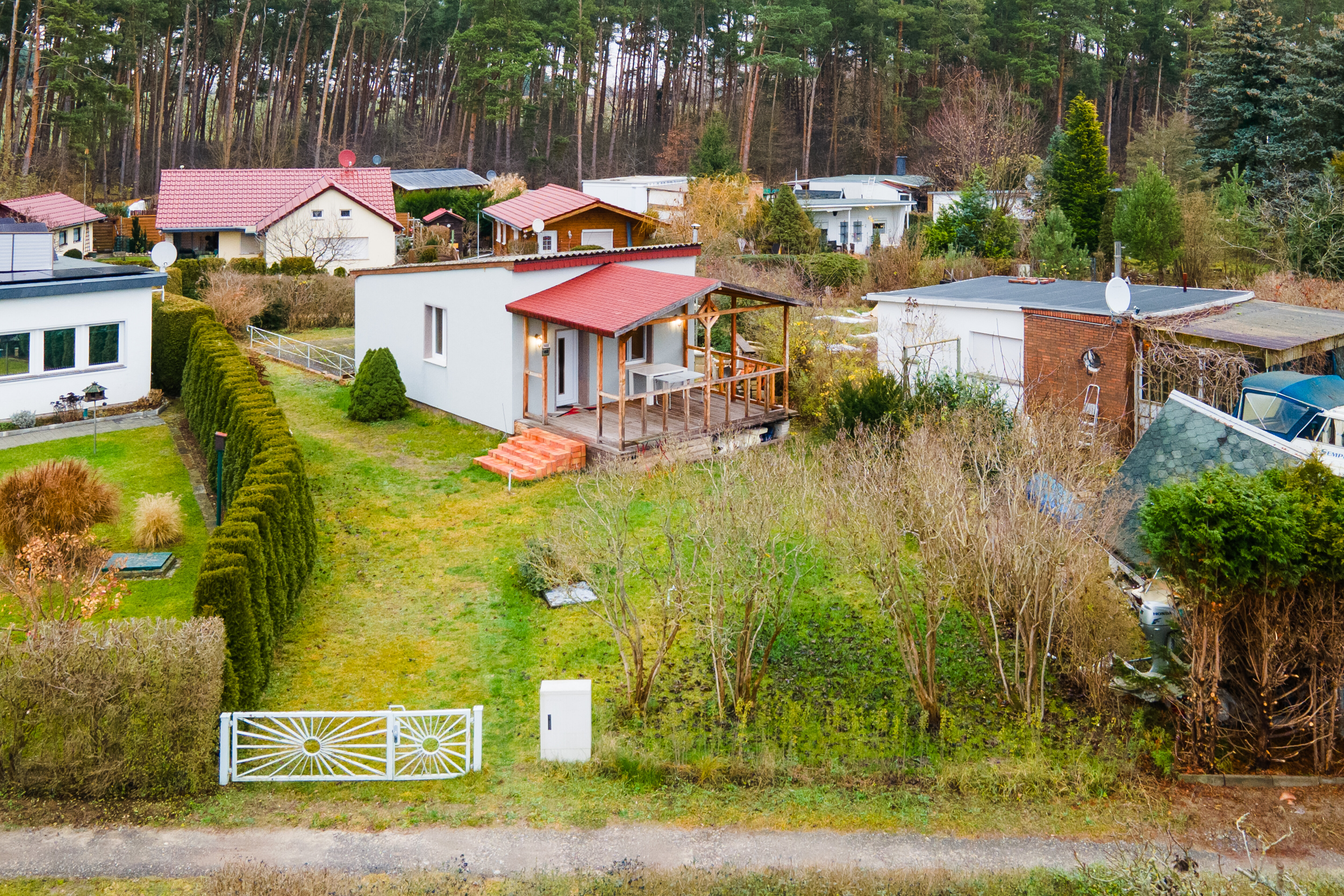 Bungalow zum Kauf 100.000 € 1 Zimmer 37,9 m²<br/>Wohnfläche 488 m²<br/>Grundstück Pieskow Sawall 15848