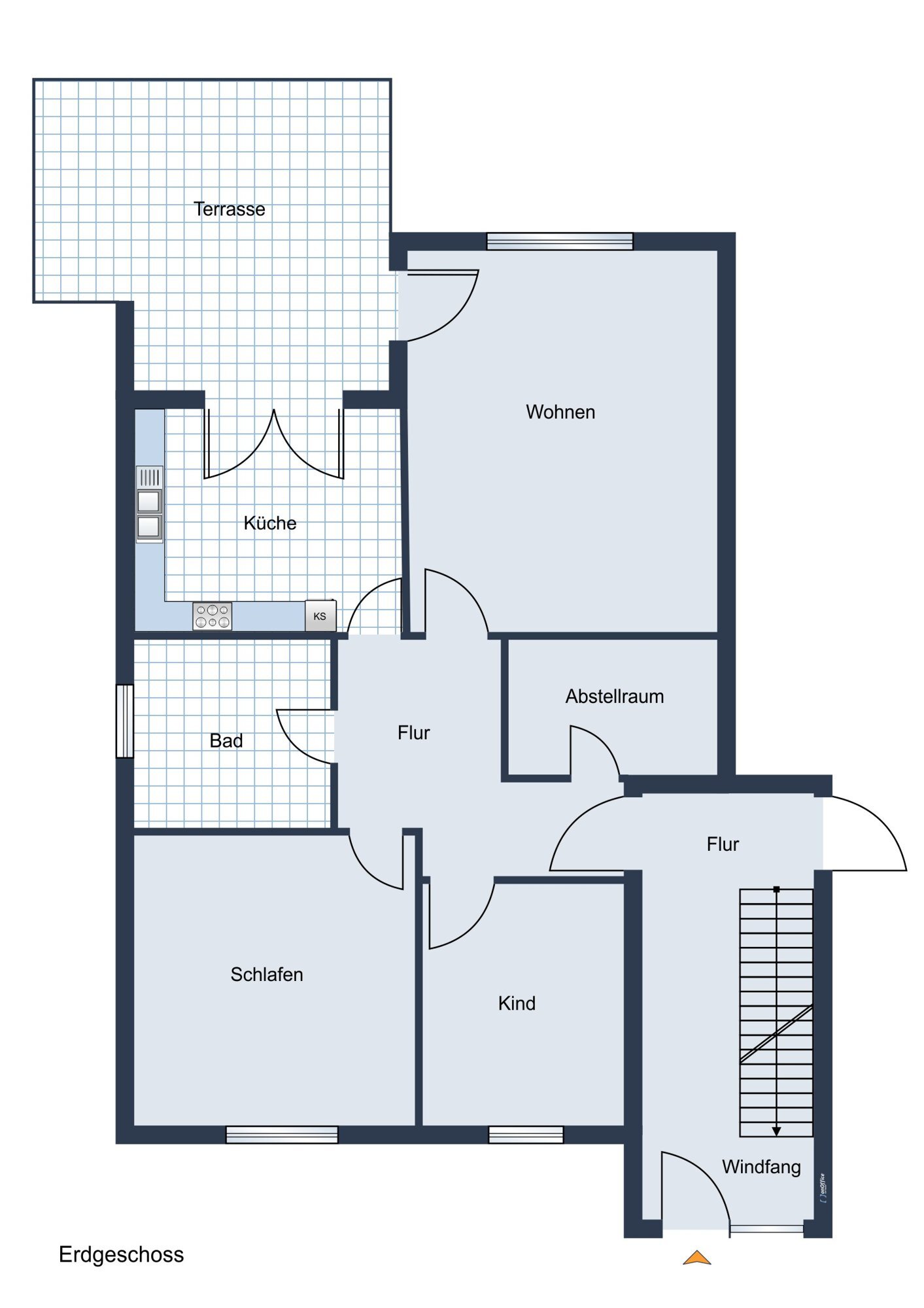 Wohnung zum Kauf 229.000 € 3 Zimmer 80,2 m²<br/>Wohnfläche EG<br/>Geschoss Gartenstadt Schwerin 19061