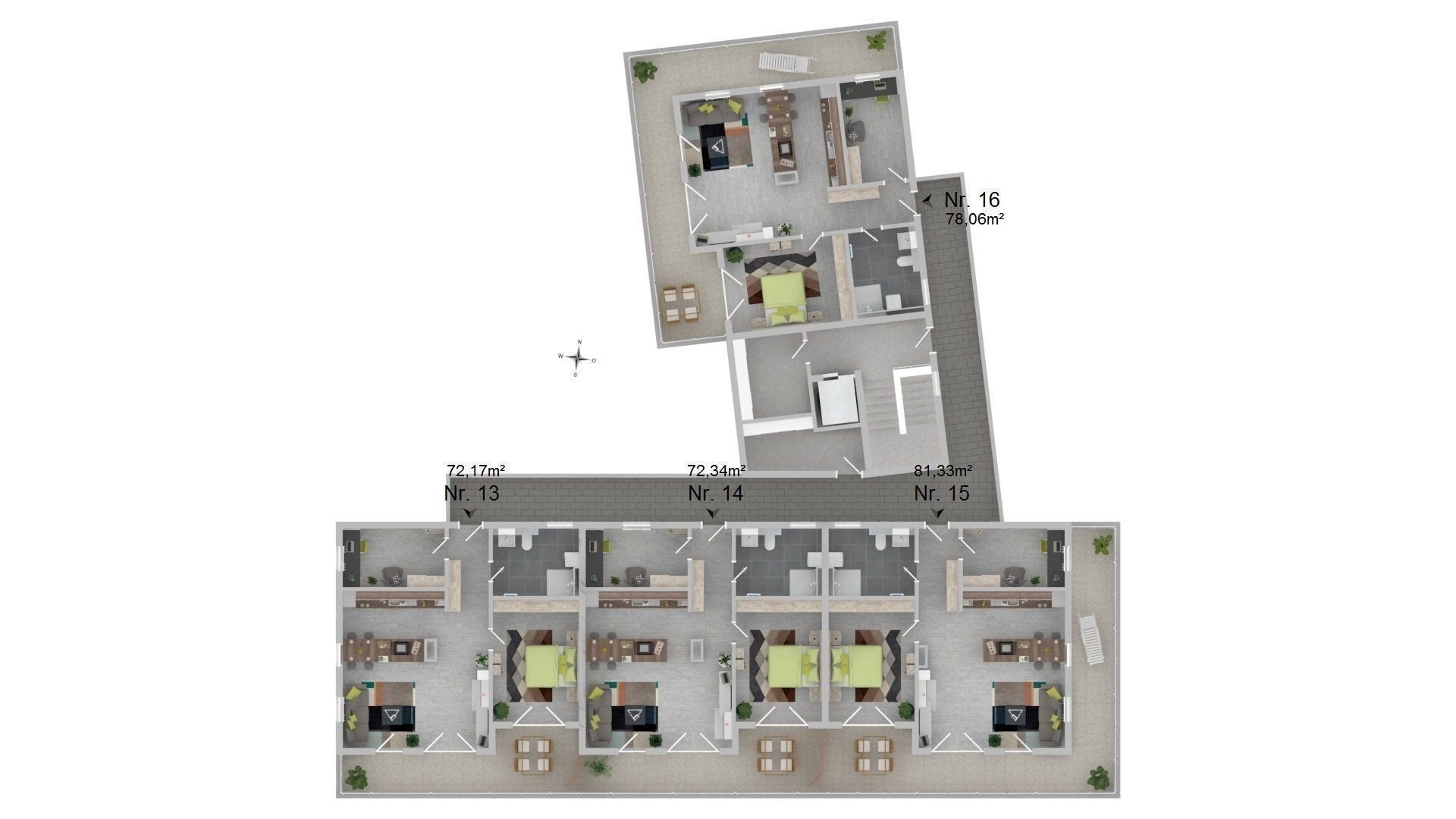 Penthouse zum Kauf provisionsfrei 378.800 € 2,5 Zimmer 72,2 m²<br/>Wohnfläche 3.<br/>Geschoss Mallersdorf Mallersdorf-Pfaffenberg 84066