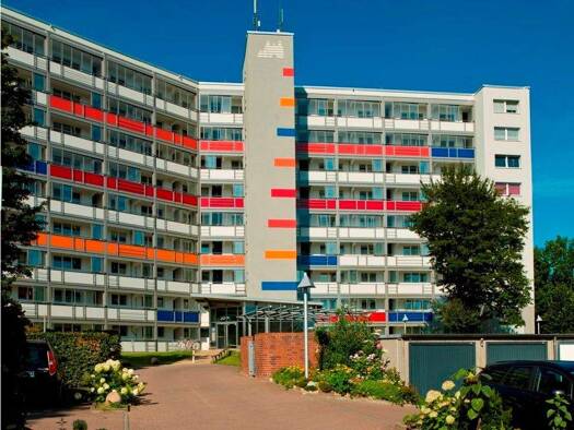 Wohnung zur Miete 614 € 3 Zimmer 72,3 m² 6. Geschoss frei ab 01.02.2026 Fregattenstraße 30 Buntekuh Lübeck 23558