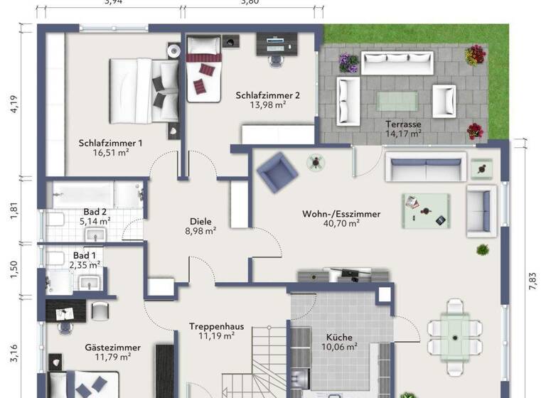 Einfamilienhaus zum Kauf 689.000 € 7 Zimmer 125,9 m² 485 m² Grundstück Sprendlingen Dreieich / Sprendlingen 63303