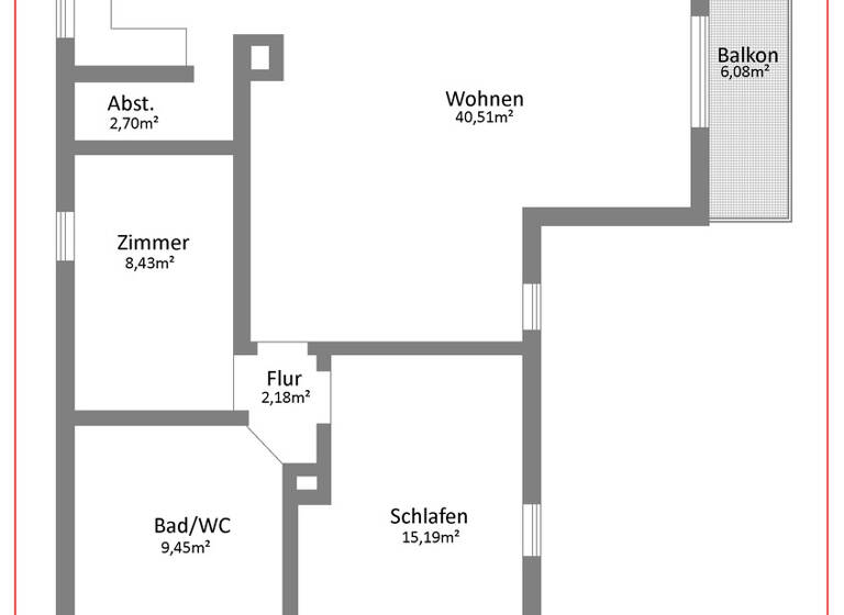 Wohnung zur Miete 900 € 3 Zimmer 88 m² 1. Geschoss Mändlfeld 85123