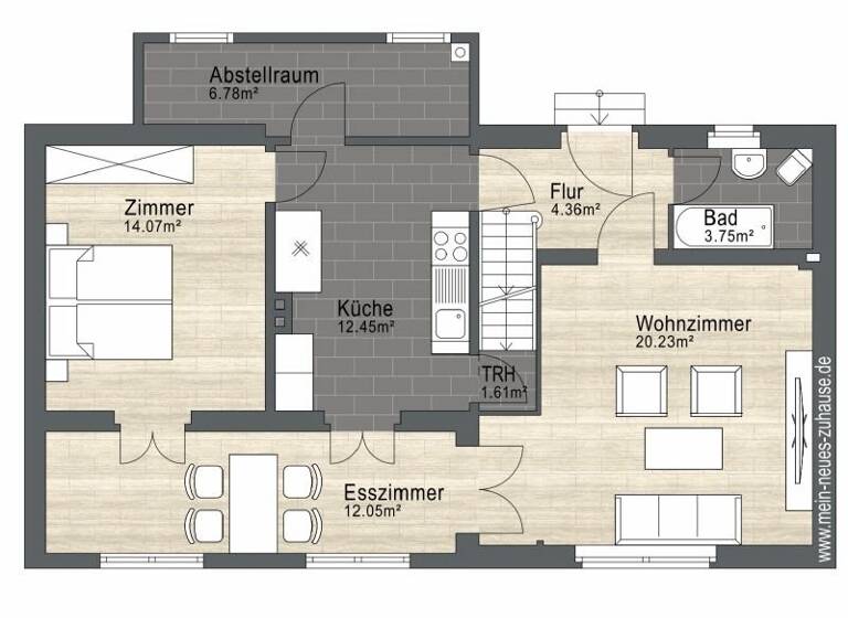 Einfamilienhaus zum Kauf provisionsfrei 149.000 € 4 Zimmer 88,8 m² 1.026 m² Grundstück Großräschen 01983