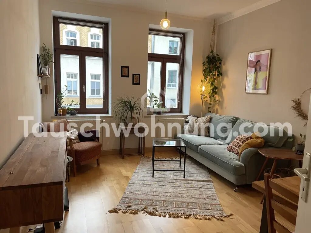 Wohnung zur Miete Tauschwohnung 487 € 2 Zimmer 64 m²<br/>Wohnfläche Schleußig Leipzig 04229