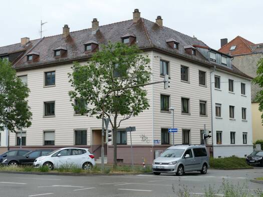 WG-Zimmer zur Miete 1.200 € 3 Zimmer 82 m² 2. Geschoss Südweststadt Karlsruhe 76137