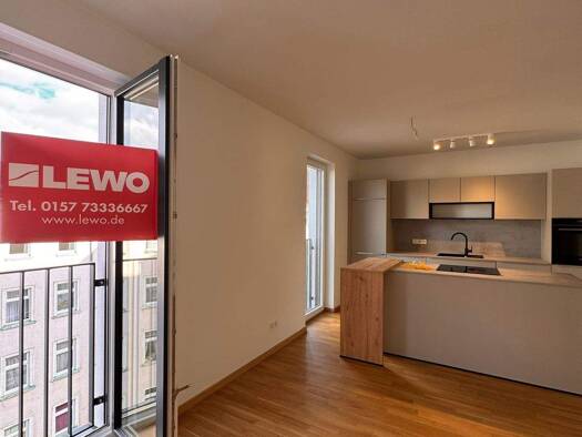 Wohnung zur Miete 975 € 2 Zimmer 53,6 m² 4. Geschoss frei ab sofort Shakespearestr. 48-50 Zentrum-Süd Leipzig 04107