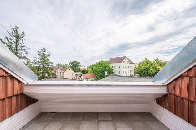 Wohnung zur Miete - Erstbezug 1.350 € 3 Zimmer 106,6 m² Dachgeschoss, 2. Geschoss frei ab 01.08.2025 Berliner Str. 48 Hennigsdorf 16761