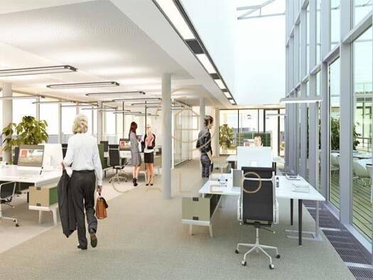 Bürofläche zur Miete provisionsfrei 400 m² Bürofläche teilbar ab 1 m² Gallus Frankfurt am Main 60327