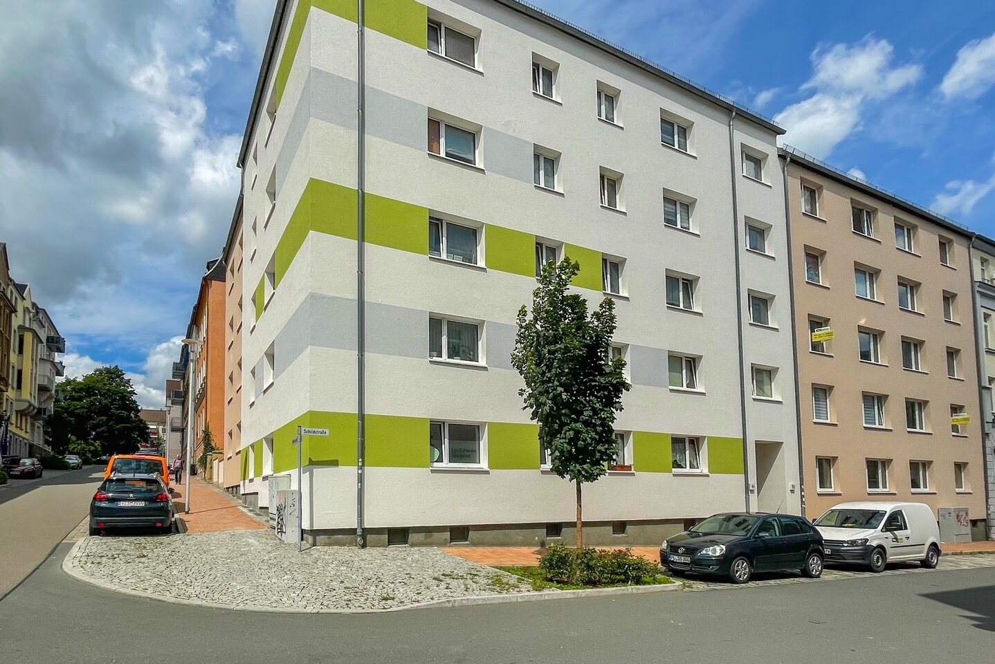 Wohnung zur Miete 269 € 3 Zimmer 55,3 m²<br/>Wohnfläche 3.<br/>Geschoss 01.10.2024<br/>Verfügbarkeit Rähnisstraße 64 Bahnhofsvorstadt Plauen 08525