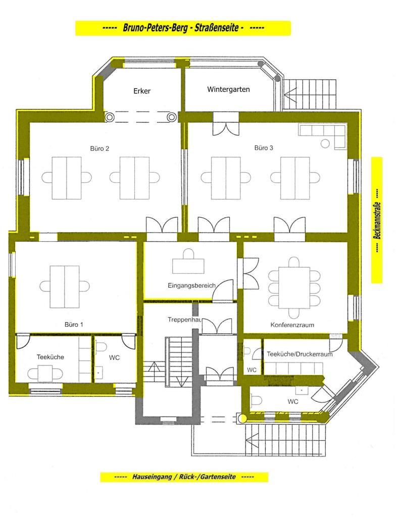 Bürofläche zur Miete provisionsfrei 1.550 € 4 Zimmer Bruno-Peters-Berg 14 Bruno-Peters-Berg Frankfurt (Oder) 15230