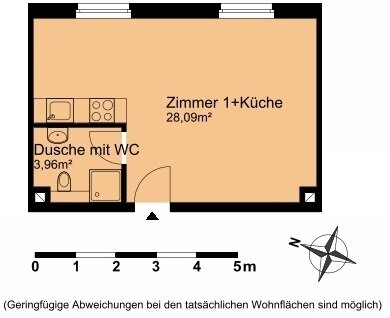 Wohnung zur Miete 275 € 1 Zimmer 32,1 m²<br/>Wohnfläche EG<br/>Geschoss 01.03.2025<br/>Verfügbarkeit Schenkendorfstraße 33 Kaditz (Wächterstr.) Dresden 01139