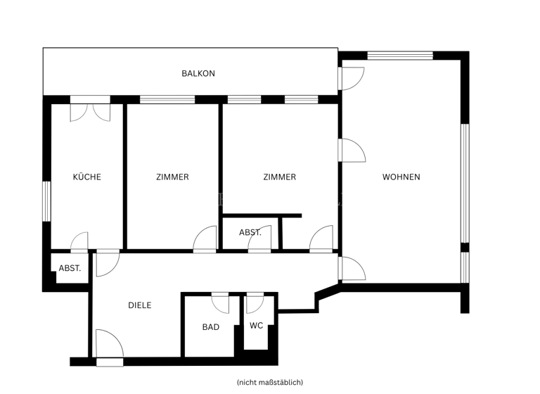 Wohnung zur Miete 2.000 € 3 Zimmer 115 m² 3. Geschoss West Stuttgart 70176