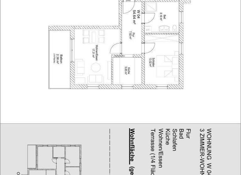Wohnung zum Kauf - Erstbezug 208.000 € 2 Zimmer 55 m² 1. Geschoss Prackenbach 94267