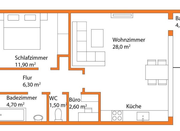 Wohnung zum Kauf 299.000 € 3 Zimmer 55 m² 2. Geschoss Zell am Ziller 6280