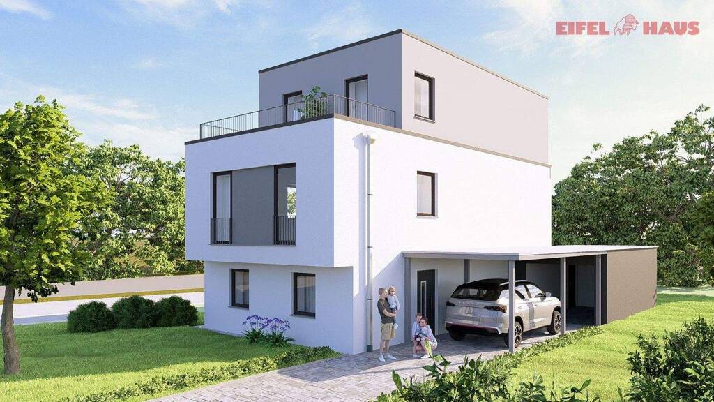 Einfamilienhaus zum Kauf - Erstbezug provisionsfrei 1.803.000 € 5 Zimmer 195 m² 330 m² Grundstück Bertrange 8041