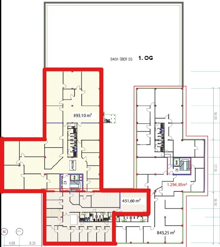 Bürofläche zur Miete provisionsfrei 893 m²<br/>Bürofläche ab 426 m²<br/>Teilbarkeit Milbertshofen München 80807