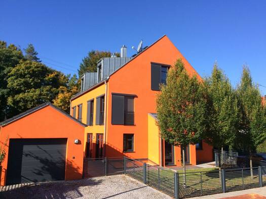 Doppelhaushälfte zum Kauf provisionsfrei 1.180.000 € 6 Zimmer 170 m² 267 m² Grundstück Schwalbenstraße 9 Lohhof Unterschleißheim 85716