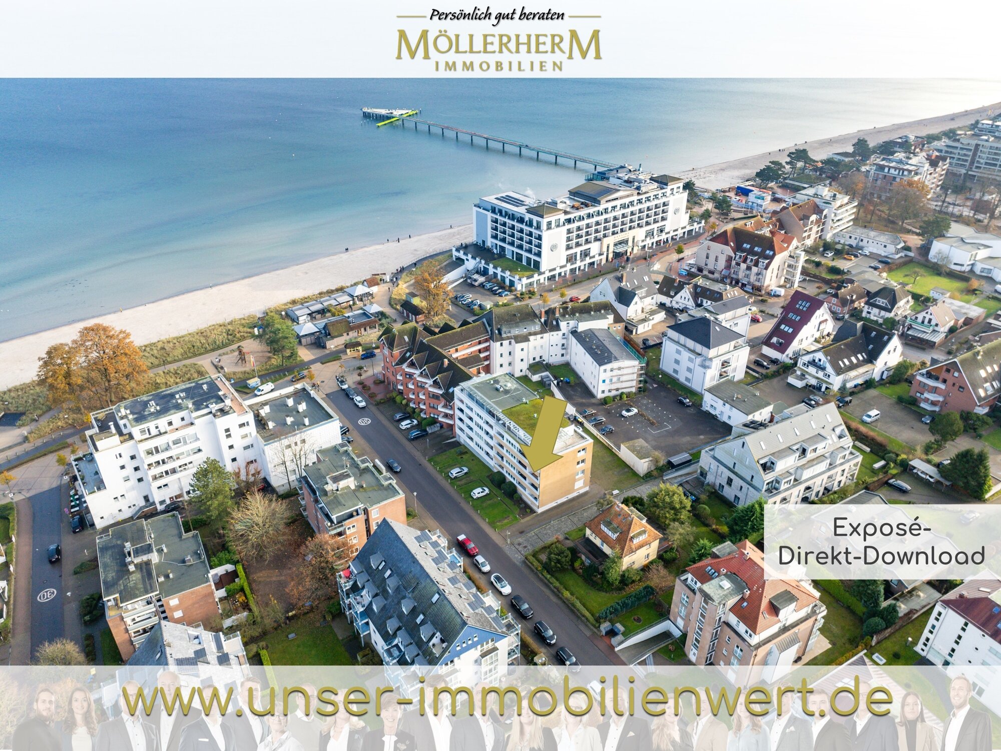 Wohnung zum Kauf 339.000 € 2 Zimmer 56 m²<br/>Wohnfläche Scharbeutz Scharbeutz 23683