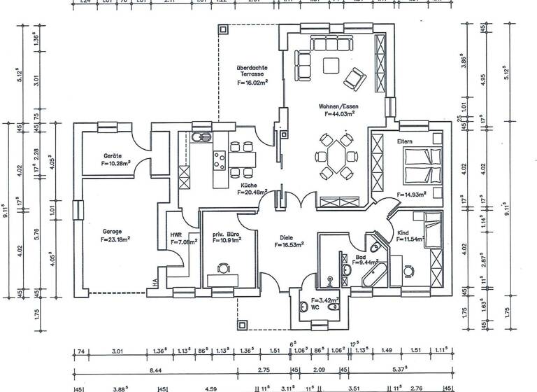 Bungalow zum Kauf - Erstbezug provisionsfrei 425.000 € 4 Zimmer 138,4 m² Rhede Rhede (Ems) 26899