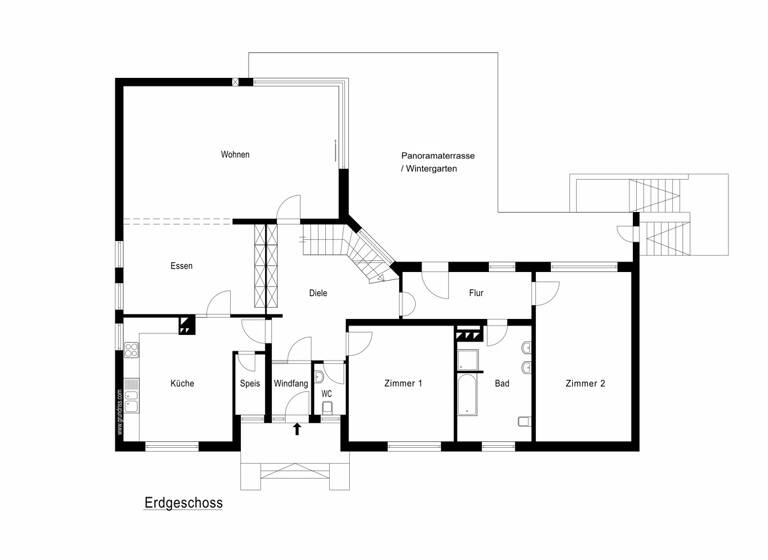 Mehrfamilienhaus zum Kauf 435.000 € 7 Zimmer 200 m² 6.144 m² Grundstück Walburg Hessisch Lichtenau / Walburg 37235