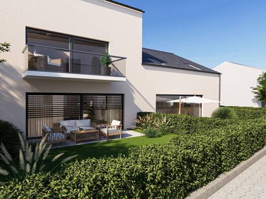 Doppelhaushälfte zum Kauf - Erstbezug provisionsfrei 795.000 € 6 Zimmer 204 m² 157 m² Grundstück Liedolsheim Dettenheim 76706