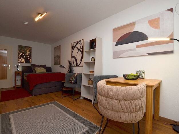 Wohnung zur Miete 995 € 1 Zimmer 35 m² 2. Geschoss frei ab sofort Sanderau Würzburg 97072