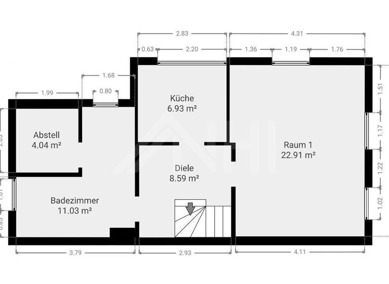 Maisonette zum Kauf 195.000 € 2 Zimmer 64 m² 3. Geschoss Ring 49 Markkleeberg 04416