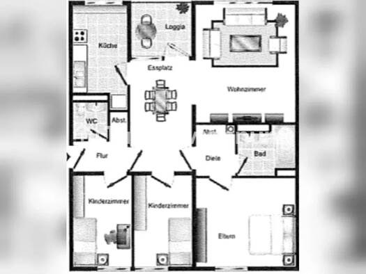 Wohnung zur Miete Tauschwohnung 903 € 4 Zimmer 81 m² 3. Geschoss Garath Düsseldorf 40595